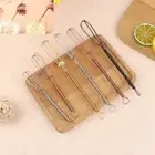 MINI Stainless steel Whisk Egg Beater Wisk Manual Balloon Wire Whisk Milk Bl TAI