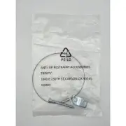 Trinity Anti-Tip Restraint Kit Furniture Safety Cable Mounting Hardware New
