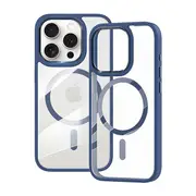 ZUSLAB iPhone 15 Pro Max MagSafe Case Slim Hybrid Pro Protective Heavy Duty Shockproof Cover for Apple - Blue
