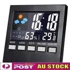 Electronic LED Digital Alarm Clock Snooze Bedside Table Time Display Office