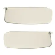 VW Type 3 Sunvisor pair no mirror Notchback Fastback Squareback Off White TMI