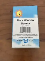 X10 Door Window Sensors Model DS10A White Battery Wired Stick On