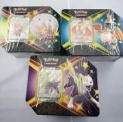 Pokemon TCG Shining Fates V Tins Set Of ALL 3 Boltund, Eldegoss & Cramorant FS!
