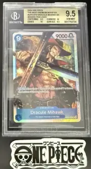 BGS 9.5 One Piece OP01-070 SR Dracule Mihawke - English - PRB01 - Graded