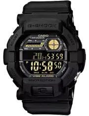 Stealth Mission Precision G-Shock Watch with Black Resin Band GD350-1B