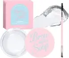 VANERIA Eyebrow Gel Clear,Brow Soap,Eyebrow Brush with Double Head,Clear Eyeb...