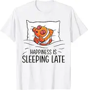 [X.Style] Sleep Clownfish Sleepshirt Napping Pajama ds1289 T-Shirt White