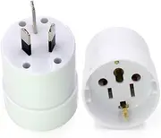 LZLRUN Universal Power Adapter Travel Adaptor 3 pin SAA Approved EU/US to AU Plug Charger for Australia New Zealand China Socket