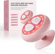 7 Color LED Facial Skin Care Handheld Beauty Meter, Rechargeable Acne Treatment for Face and Body, Anti-Aging and Wrinkle Reduction, Home Use
