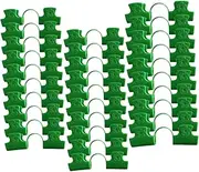 30pcs Garden Clips for Greenhouse Double Head Plastic Clamp Plant Cover Clips Film Clamps Greenhouse Supplies