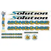 Mongoose - 1995 Solution - Decal set - old school bmx