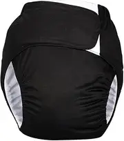 F Fityle Reusable Adult Diaper Undewear for Incontinence No Smell Disabled Old People Living Aids - Black