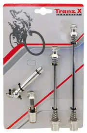 Tranz X Quick Release Hub Skewers For Thief Protection