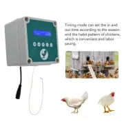 JY IP44 Automatic Chicken Coop Door Controller Timer Light Sensing Remote