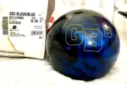 Undrilled 16 Lb Bowling Ball Ebonite GB3 GB 12.0 Hybrid Black Blue
