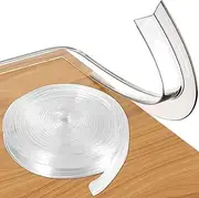 Clear Table Corner Guards Baby Proofing Corner Protector Soft Silicone Furniture Edge Bumper Strip 4m