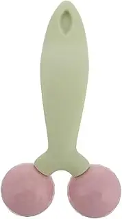 SAFIGLE Shaped Manual Face Roller Massage Tool Facial Relaxation Device for All Skin Types Portable Face Care Supply for Home Travel Alleviate Facial Fatigue Relax Muscles