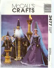 For Barbie Ken Doll Original Pattern 3477 UNCUT