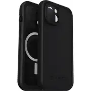 O-OtterBox Fre MagSafe Apple iPhone 15 6.1" Case Black, DROP+ 5X Military
