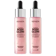 2 x Revlon PhotoReady Rose Glow Hydrating and Illuminating Primer 30mL - Rose Quartz
