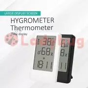 Digital Thermometer LCD Alarm Clock with Temperature and Humidity Meter Clock
