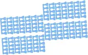 Beatifufu 2sets Comfortable Nail Toe Separators for Foam Toe Spacers for Nail Art Easy to Use Spacers 20pairs*2 Random Color