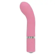 Introducing the Luxe Pleasure Racy Pink Mini Massager - Model R100: Powerful Vib