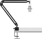 Geekria for Creators Microphone Arm, Mic Boom Arm Mount, Suspension Stand, Desk Mount Holder Compatible with FIFINE k699B, AmpliGame A6, Shure SM7B, SAMSON Technologies Q2U