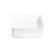 Ceramic Gloss White Square Above Counter Bathroom Basin / Sink