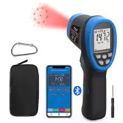 Infrared Thermometer Digital IR Laser Temperature Non-Contact Gun -50~800℃ W/APP
