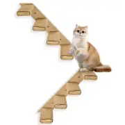 2 Pack 4 Steps Cat Wall Shelves Cat Stairs for Wall,Cat Climbing Shelf with S...