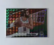 Ricky Rubio 2019-20 Panini Mosaic Give And Go Green Mosaic Prizm