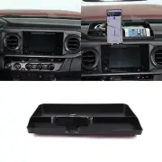 For Toyot@ Tacoma 2016-2022 Dashboard Storage Tray Box Container & Phone Holder (for: Toyota)