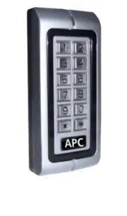 Weatherproof Vandal Proof Gate Opener Metal Keypad with Built in Card Reader