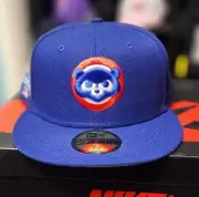 New Era 59fifty Hat Club Exclusive Chicago Cubs 1990 ASG Patch 7 1/2 Pink UV