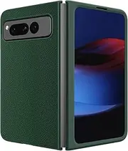 Case for Google Pixel Fold, Lychee Pattern Leather Protective Cover with Camera Protective Anti-Scratch Ultra Slim Cover