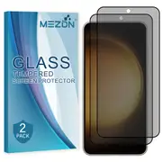 [2 Pack] Privacy Anti-Spy Full Coverage Samsung Galaxy S23 (6.1") Tempered Glass Premium 9H HD Screen Protectors by MEZON (Galaxy S23, Privacy) – FREE EXPRESS