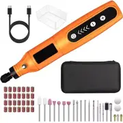 5-Speed Multi-Purpose USB Charging Cordless Rotary Tool Kit with 55 Accessories