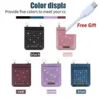 For Samsung Galaxy Z Flip3 4 5 6 Three Folding Phone Case With Cord And Cable