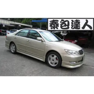 『泰包達人』Camry MK5 5代 大包 空力套件 前保桿 後保桿 側裙 定風翼 下巴 尾翼 鴨尾 後上尾翼 擾流板