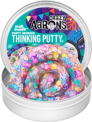 Crazy Aaron's Hide Inside Party Animals Thinking Putty