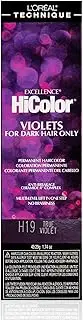 L'oreal Paris Excellence Hicolor Permanent Hair Color, True Violet