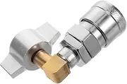 GLEAVI Tegrated Elbow Connector Design Long-Lasting Air Fittings Kit for Truck Efficient Air Valve Quick Release Mechanism