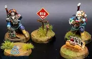 Painted Death Korps of Krieg Kill Team Astra Militarum Warhammer 40k Wargames