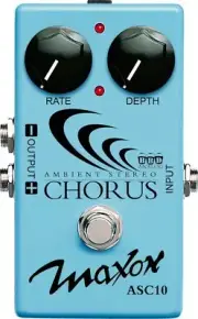Maxon ASC10 AMBIENT STEREO CHORUS guitar effects pedal From Japan