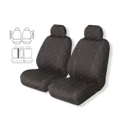 Ilana Black Velocity Car Seat Covers for Toyota LandCruiser Prado 150 Wagon