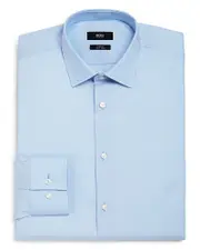 Boss Basic Solid Slim Fit Dress Shirt