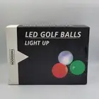 NEW THIODOON Glow in The Dark Golf Balls, Light up Led Golf Balls Night 6 Pack