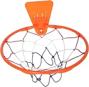 Portable Boys and Girls Basketball Hoop Wall Hanging Indoor Basketball Rim Sturdy Plastic Safe for Home Play