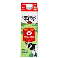 在飛比找蝦皮購物優惠-【布緯】Organic valley有機全脂牛奶(鮮奶) 9